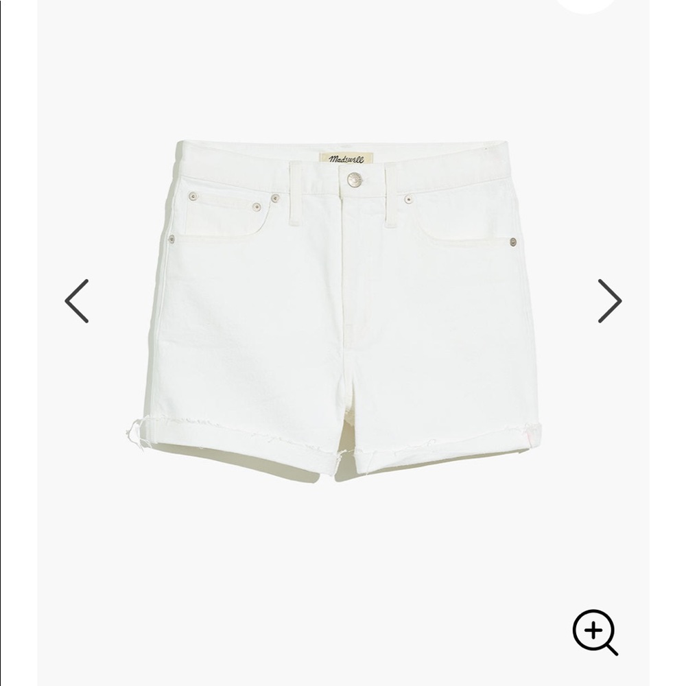 Madewell high rise denim shorts Brand new with tag